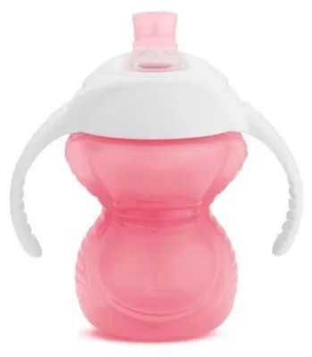 Image de Tasse d'apprentissage avec bec anti-mordillage Munchkin 237 ml, rose