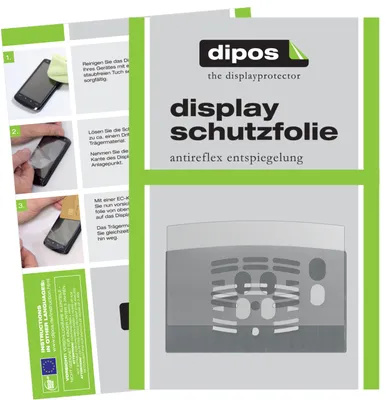 Produktbild von 2x Schutzfolie für für DeLonghi ECAM 23.450.B Tropfblech Folie matt Abtropfblech