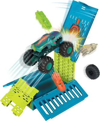 Obrázok produktu pre Hot Wheels Monster Trucks HNC29, Súprava vozidla a dráhy, 3 rok / roky, Plast, Kov, Viacfarebný