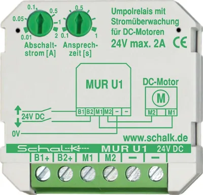 Produktbild von Schalk Motor-Umpolrelais MUR U1 (24V DC) MURU14