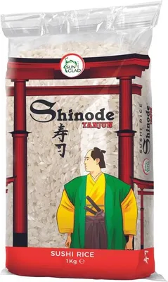 Produktbild von [ 1kg ] Shinode TANJUN Sushi Reis / Sushireis / Sushi Rice SUN CLAD