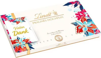Produktbild von Lindt Pralines Hochfein Winter Design Edition Packung 350g