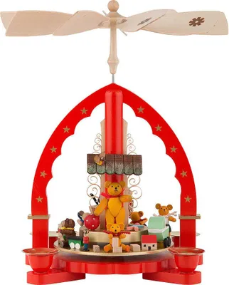 Produktbild von 1-stöckige Pyramide Bärenkinder (27cm) von Richard Glässer