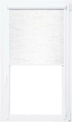 Produktbild von Verdunklungsrollo mit Kassette und seitlichen Leisten 100% Black Out Thermorollo (natur, 80x150 cm)