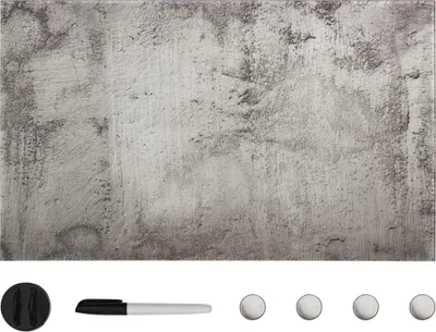 Obrázok produktu pre Nástenná magnetická tabuľa, sklo 100x60 cm