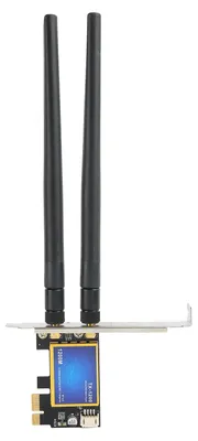 Zdjęcie produktu dla Karta Wi-Fi PCIe 2,4 GHz/5 GHz, dwuzakresowa, 1200 Mb/s, Bluetooth 4.0 – karta Wi-Fi PCIe, stacjonarna karta sieci bezprzewodowej