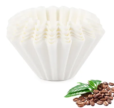 Kaffeefilter 80/200 mm, 100 Stück, Papier, für Kaffeemaschinen