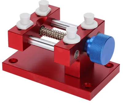 Immagine prodotto di Supporto per cassa di orologio, strumento di riparazione per orologiaio, strumento di riparazione per orologio, supporto regolabile per cassa di orologio, strumento di riparazione per movimento di orologio