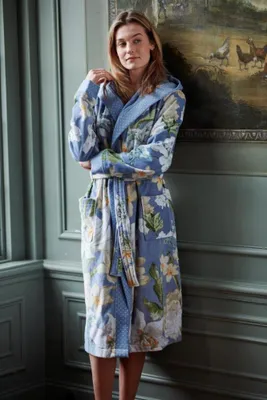Produktbild von Essenza  Bademantel Perri Rosalee Farbe Blue Größe XS
