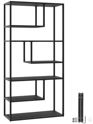 Produktbild von tectake® Standregal Venda inklusive Kippschutz, 85 x 35 x 188 cm