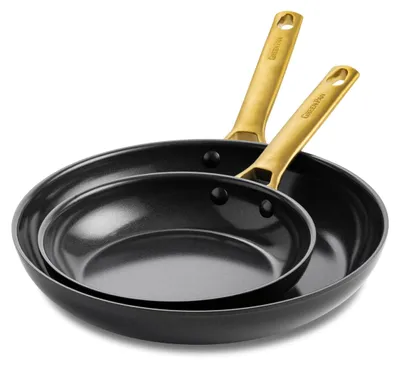 Bratpfannen-Set 20 & 26 cm, Keramik-Antihaft, PFAS-frei, Induktion