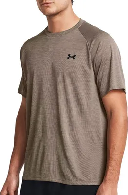 Obrázek produktu pro Under Armour Ua Tech Textured Ss - taupe dusk, Velikost:S