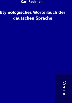 Produktbild von Etymologisches Wörterbuch der deutschen Sprache