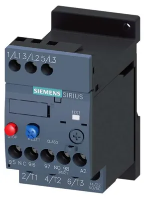 Immagine prodotto di Relè di protezione motore 2,2-3,2A S00 3RU2116-1DB1 (3RU21161DB1)
