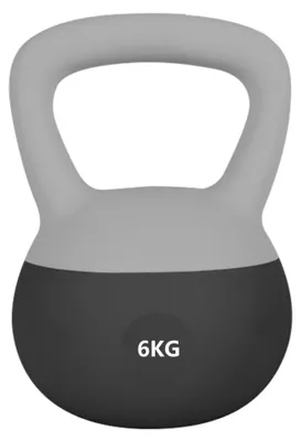 Immagine prodotto di Set di kettlebell in gomma, ideali per l'uso domestico, da 6 kg