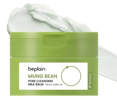 Productafbeelding van Beplain Reinigingsmelk met mungboonextract voor een zuivere huid, 100 ml