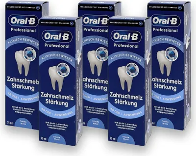 Immagine prodotto di Dentifricio Oral-B Professional per rinforzare lo smalto, Menta fresca, 75 ml