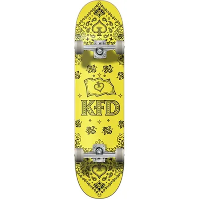 Produktbild von KFD Skateboard-Bandana | 7,75 Zoll Gelb