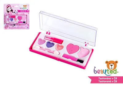 Obrázok produktu pre Detská sada na líčenie Beauted na paletke vo formáte 17 x 17 x 2 cm