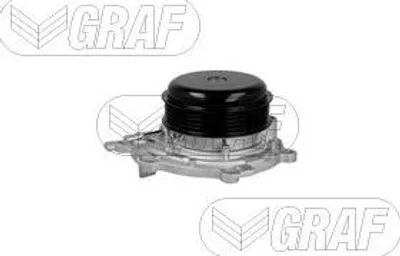 Produktbild von GRAF Kühlmittelpumpe Wasserpumpe passend für MERCEDES-BENZ C-Klasse T-modell (S205) PA1397