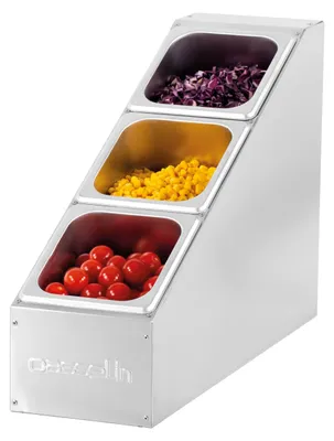 Image de Support Pour 3 Bacs Gn 1/6 - Casselin