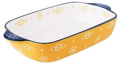 Image de Plat à gratin en céramique, idéal pour les gratins et les desserts