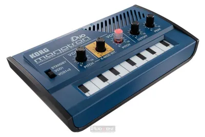 Produktbild von Korg Monotron DUO - analoger Synthesizer, blau