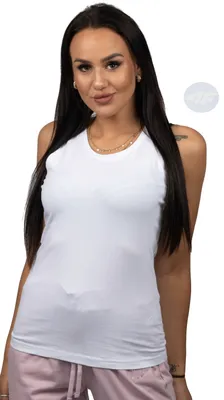 Produktbild von 4F Damen-Top, Trägertop, weiß, Baumwolle, Größe S