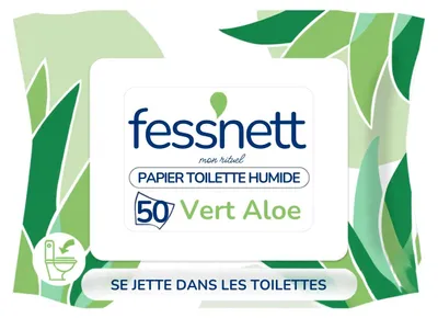 Immagine prodotto di FESS'NETT Nasses Toilettenpapier - Ylang Grnes
