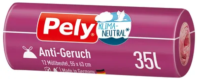 Immagine prodotto di Pely clima neutro antiodore pratico con coulisse 35 litri 12 pezzi