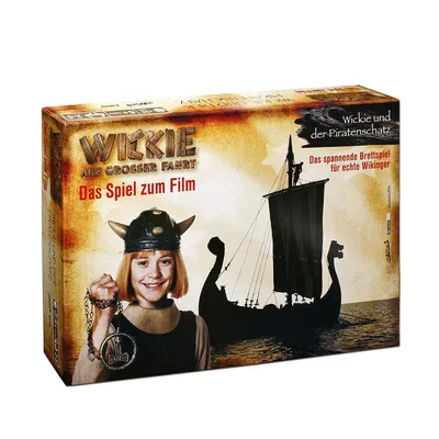 Produktbild von Studio 100 Wickie auf großer Fahrt : Brettspiel "Wickie und der Piratenschatz" (Film Edition)