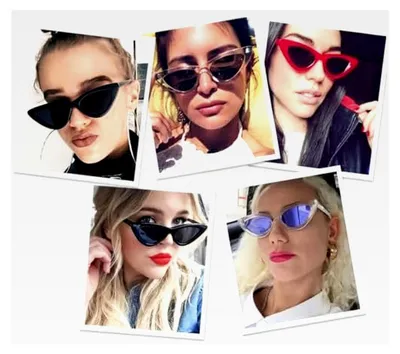 Produktbild von Damen Sonnenbrille im Retro Cateye Design mit UV400 Schutz