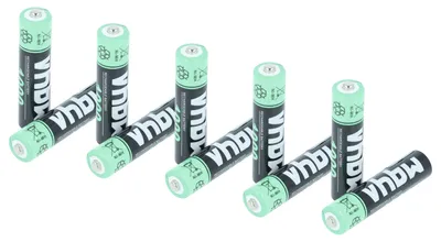 Produktbild von vhbw Akkus AAA, 10 Stück kompatibel mit Siemens Gigaset A155, A200, A420A Duo, A420A, A420, A400, A415, A400a Duo - Akkuzellen, 1000 mAh, 1,2 V, NiMH