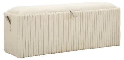 Produktbild von Bank Goteborg 113 x 44 x 41 cm MDF Polyester Weiß
