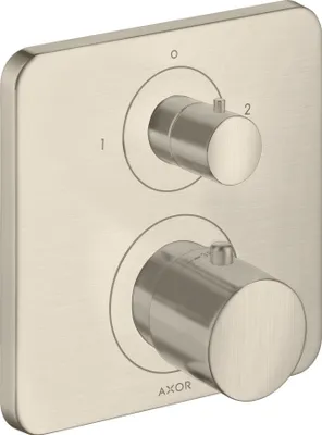 Produktbild von Thermostat AXOR CITTERIO M UP 2 Verbr m Ab-/Umstellv. bru nickel 2 Verbraucher, mit Ab-/Umstellventil brushed nickel
