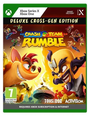 Produktbild von Activision Crash Team Rumble, Xbox One/Xbox Series X, Multiplayer-Modus, E10+ (Jeder über 10 Jahre), Physische Medien