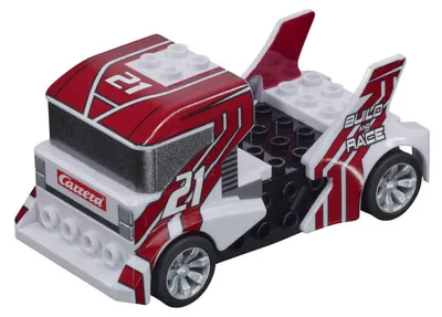 Produktbild von Build 'n Race - Race Truck white