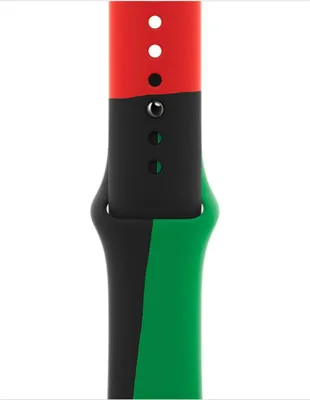 Immagine prodotto di Apple Black Unity Sportarmband Black Unity 384041mm ML 150-200 mm Umfang