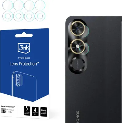 Obrázok produktu pre 3mk Hybridná sklenená ochrana objektívu pre Honor Play 9 Objektív fotoaparátu 0,16 mm 6H (4 kusy)