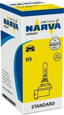 Produktbild von 1x NARVA H9 Glühlampe Fernlicht 12V 65W PGJ19-5 Halogen 480773000