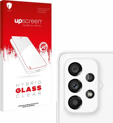 Produktbild von upscreen Schutzglas für Samsung Galaxy A53 5G (NUR Kameraschutz) Schutzfolie Panzer Folie Glas Display Schutz klar