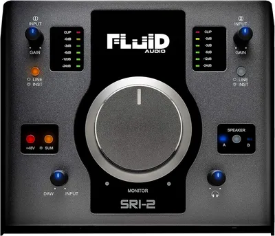 Imagen del producto de Interfaz de audio USB SRI-2 y controlador de monitores