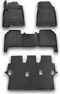 Imagen del producto de ELEMENT Alfombrillas de goma 3D compatibles con Lexus LX, desde 2012 | 4 piezas