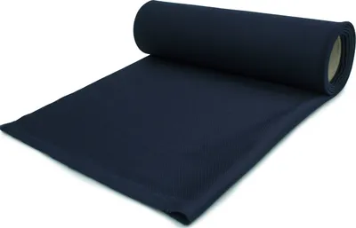 Produktbild von Lakosta Strickstoff Waffelstruktur Marineblau 50 x 150 cm
