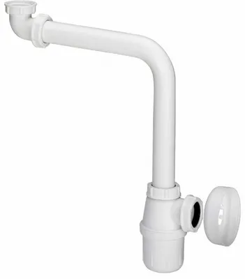 Produktbild von Ben MB Möbelsiphon – Waschtisch – Platzsparend – Weiß