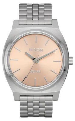Image de Montre homme Nixon TIME TELLER SOLAR argentée