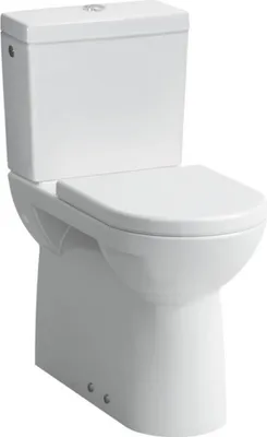 Produktbild von Laufen Pro Duobloccloset Tiefspülung pk erhöht vario Weiß