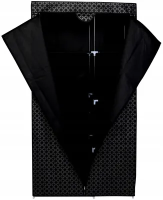 Produktbild von Textile Garderobe 90x45x170CM Verzierung 45207