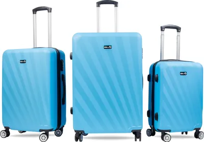 Obrázek produktu pro Aga Travel Sada cestovních kufrů MR4653 Modrá