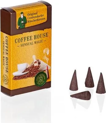 Produktbild von Crottendorfer - Räucherkerzen Räucherkegel Gr. M - Sensual Magic - Coffee House